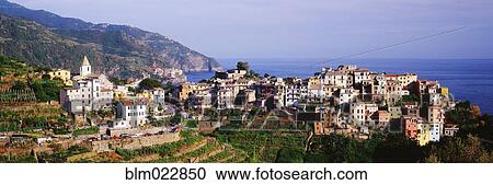 Cinque Terra town of Corniglia View Large Photo Image Stock Image - Cinque Terra town of Corniglia. Fotosearch