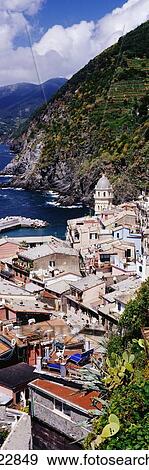 Stock Photo - Cinque Terra town of Vernazza. Fotosearch