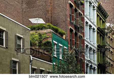 Stock Photo - City Apartments. Fotosearch