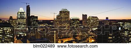 City Skyline View Large Photo Image Stock Photo - City Skyline. Fotosearch