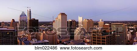 Stock Photograph - City Skyline. Fotosearch