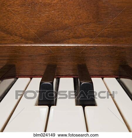 Close up of piano keys View Large Photo Image Stock Photo - Close up of piano keys. Fotosearch