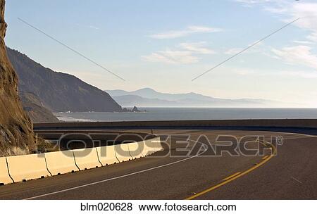 Stock Photo - Coastal Road. Fotosearch