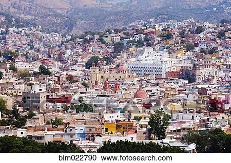 Colonial City of Guanajuato View Large Photo Image Stock Image - Colonial City of Guanajuato. Fotosearch