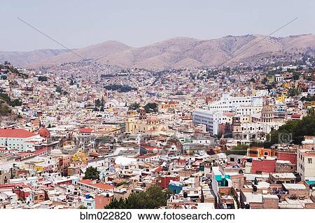 Stock Image - Colonial City of Guanajuato. Fotosearch