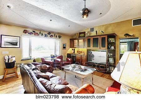 Comfortable Living Room View Large Photo Image Stock Photo - Comfortable Living Room. Fotosearch