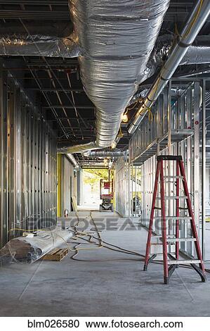 Stock Image - Commercial building under construction. Fotosearch