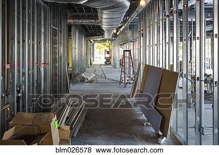 Commercial building under construction View Large Photo Image Stock Photo - Commercial building under construction. Fotosearch