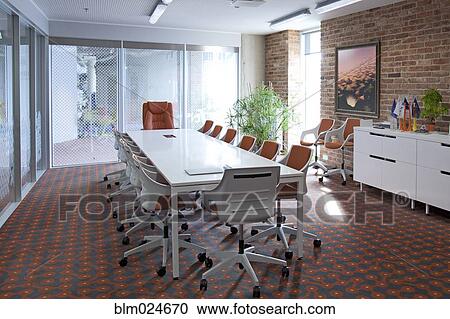 Stock Image - Conference Room. Fotosearch