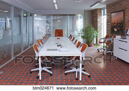 Stock Image - Conference Room. Fotosearch