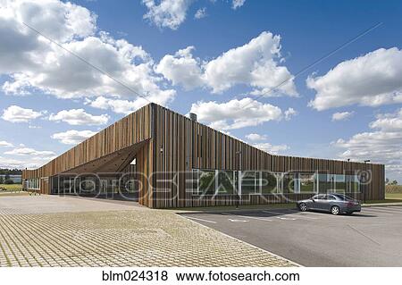 Stock Photo - Contemporary Office Building. Fotosearch