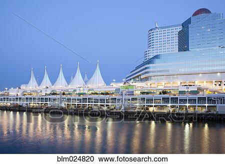 Stock Image - Convention Center on the Waterfront. Fotosearch