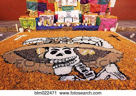 Stock Image - Day of the Dead Art. Fotosearch