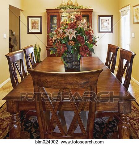 Dining Room Table View Large Photo Image Stock Image - Dining Room Table. Fotosearch