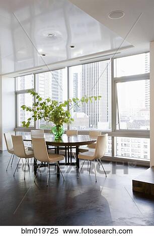 Stock Photography - Dining Table and Chairs. Fotosearch