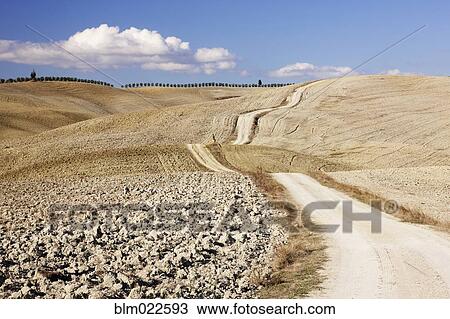 Stock Image - Dirt Road. Fotosearch