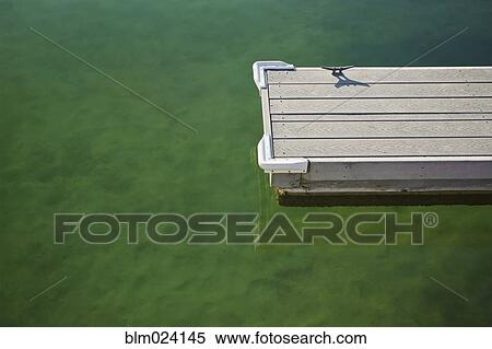 Stock Photography - Dock at Lake Havasu. Fotosearch