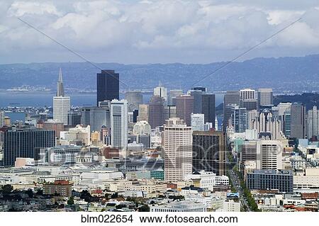 Picture - Downtown San Francisco Skyline. Fotosearch