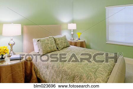Elegant Bedroom View Large Photo Image Stock Photograph - Elegant Bedroom. Fotosearch