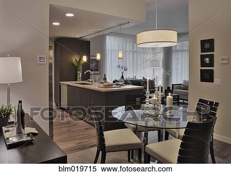 Stock Photography - Elegant Dining Area. Fotosearch