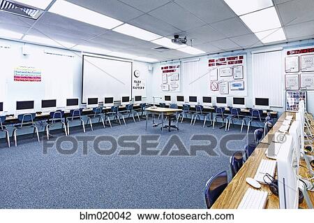 Stock Image - Elementary School. Fotosearch