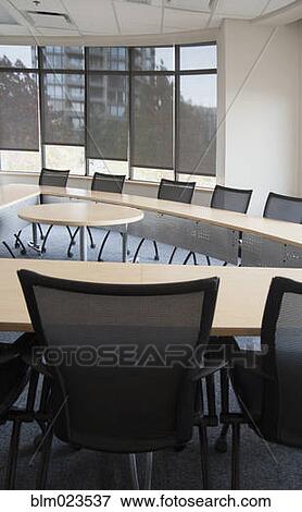 Stock Photo - Empty boardroom or meeting room in an office. Fotosearch