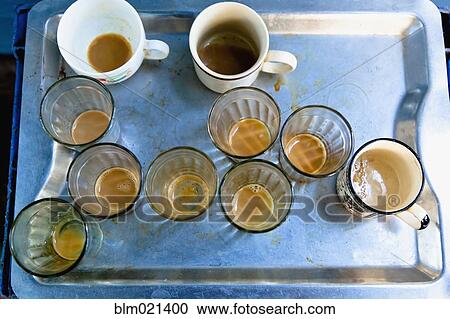 Empty Coffee Glasses View Large Photo Image Stock Image - Empty Coffee Glasses. Fotosearch
