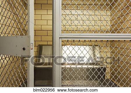 Empty Jail Holding Cell View Large Photo Image Stock Photograph - Empty Jail Holding Cell. Fotosearch