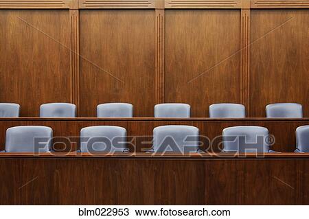 Empty Jury Seats in Courtroom View Large Photo Image Stock Image - Empty Jury Seats in Courtroom. Fotosearch
