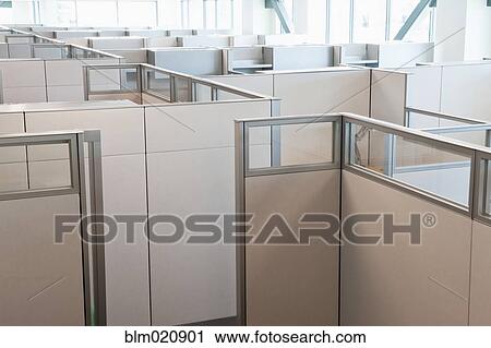 Empty Office Cubicles View Large Photo Image Stock Image - Empty Office Cubicles. Fotosearch