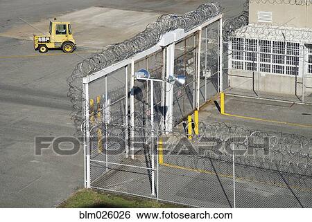 Entrance Gate vehicle lock View Large Photo Image Stock Photograph - Entrance Gate vehicle lock. Fotosearch