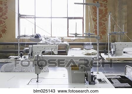 Factory Sewing Machines View Large Photo Image Stock Image - Factory Sewing Machines. Fotosearch