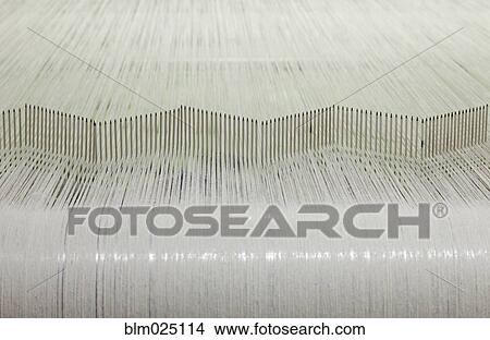 Flax Threads on a Loom View Large Photo Image Picture - Flax Threads on a Loom. Fotosearch