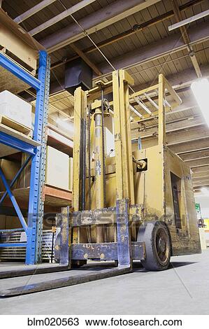 Stock Image - Forklift. Fotosearch