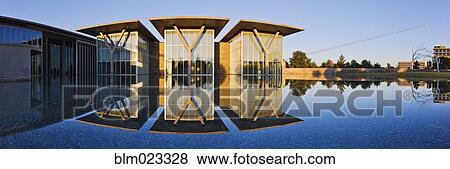 Forth Worth Modern Art Gallery View Large Photo Image Stock Photo - Forth Worth Modern Art Gallery. Fotosearch