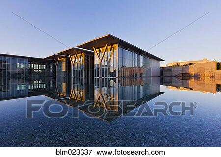 Forth Worth Modern Art Gallery View Large Photo Image Stock Photo - Forth Worth Modern Art Gallery. Fotosearch
