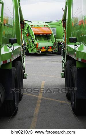 Garbage Truck Fleet View Large Photo Image Stock Image - Garbage Truck Fleet. Fotosearch