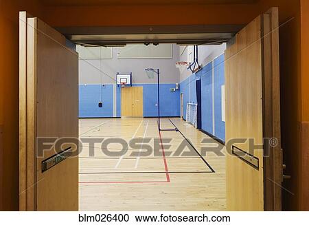 Gymnasium View Large Photo Image Stock Image - Gymnasium. Fotosearch