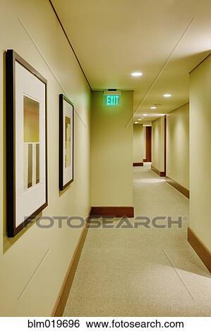 Hallway of a Hotel View Large Photo Image Stock Photograph - Hallway of a Hotel. Fotosearch