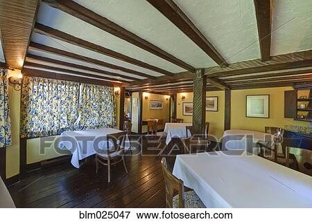 Stock Photo - Hastings House Dining Room. Fotosearch