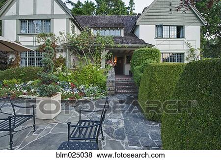 Stock Photo - Hastings House Garden. Fotosearch