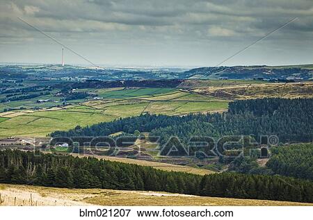 Holme Valley in England View Large Photo Image Stock Photo - Holme Valley in England. Fotosearch