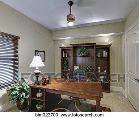 Stock Image - Home Office. Fotosearch