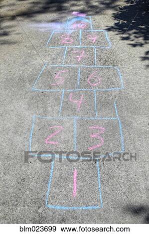 Hopscotch Grid View Large Photo Image Stock Photo - Hopscotch Grid. Fotosearch