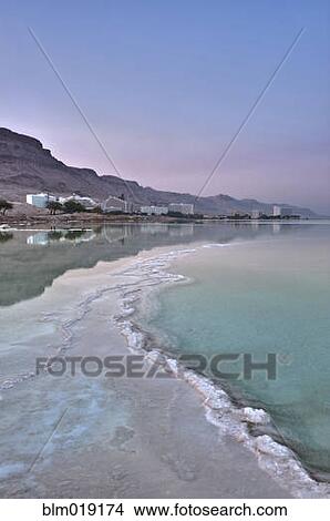 Picture - Hotel On The Shore Of The Dead Sea. Fotosearch