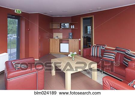 Hotel Room Living Area View Large Photo Image Stock Photo - Hotel Room Living Area. Fotosearch