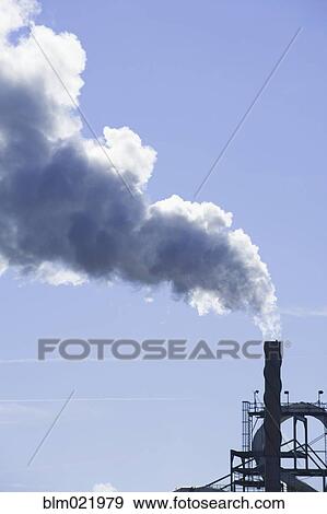 Industrial Chimney View Large Photo Image Stock Photo - Industrial Chimney. Fotosearch