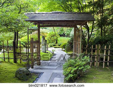 Stock Photo - Japanese Garden. Fotosearch