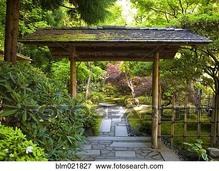 Stock Photo - Japanese Garden. Fotosearch