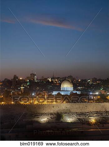 Stock Photo - Jerusalem And The Dome Of The Rock. Fotosearch